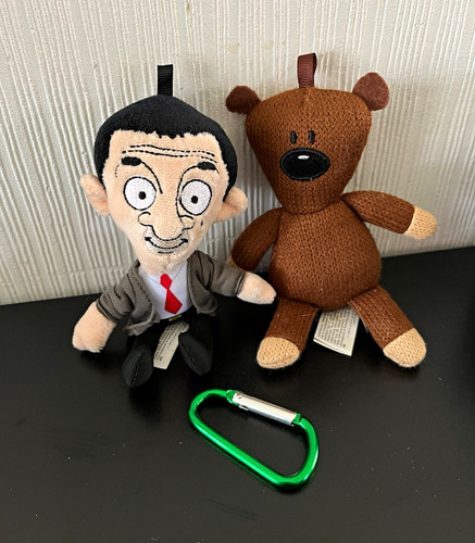 Bean mini plush keyring - mr,