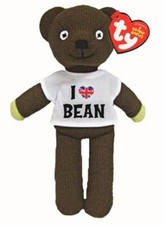 Ty Beanie Mr Bean Teddy I Love