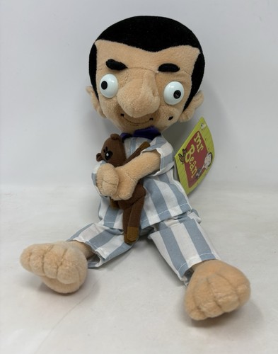 Bean pyjamas holding teddy - bean,