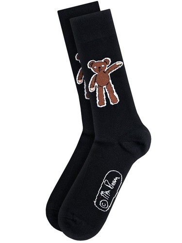 Bean teddy black socks uk - teddy,