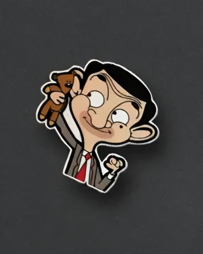 Bean teddy car decal - mr,