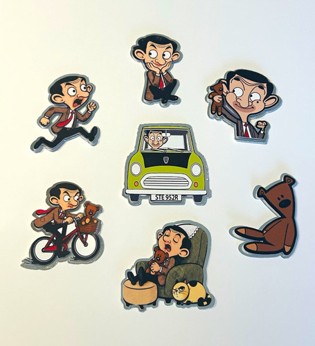 Bean cupcake toppers set - toppers,