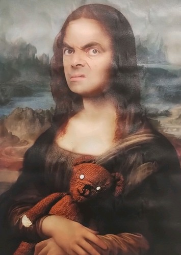 Bean with teddy mona - mr.,
