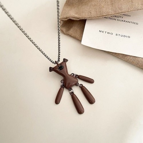 Bean teddy bear pendant - mr.,