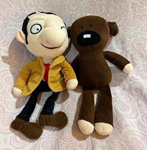 Bean plush doll - set, with