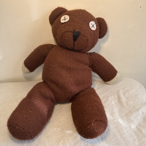 Vintage bean teddy bear - mr,