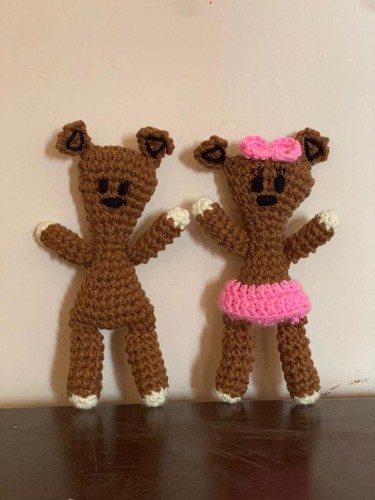 Bean teddy bears - bean,